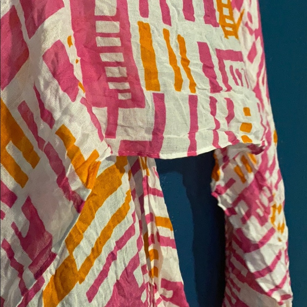 Nordstrom Rack New with Tags Scarf Colorful 28x82 - Picture 3 of 5